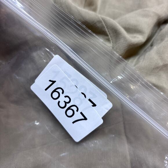 Samsoe Samsoe Sajulia Khaki Pleated Shorts Women's XS Linen - Picture 12 of 12